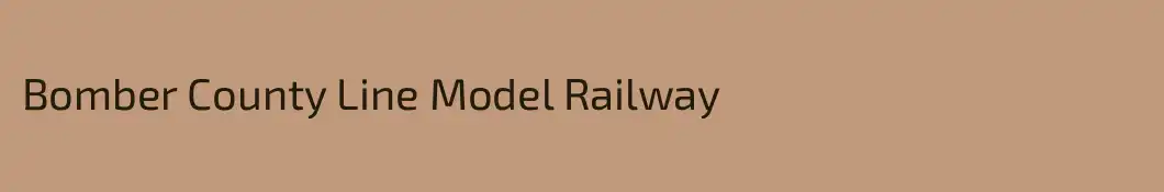 Bomber County Line Model Railway